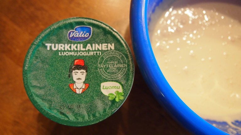 jäädeyke, turkkilainen jogurtti, luomu